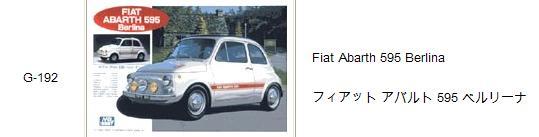 Gunze_Fiat Abarth 595 Berlina