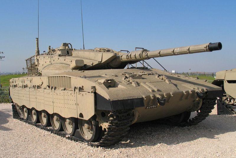 Eredeti Merkava II Latrunban