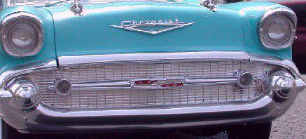 57 chevy rács

1957 Chevrolet Belair front