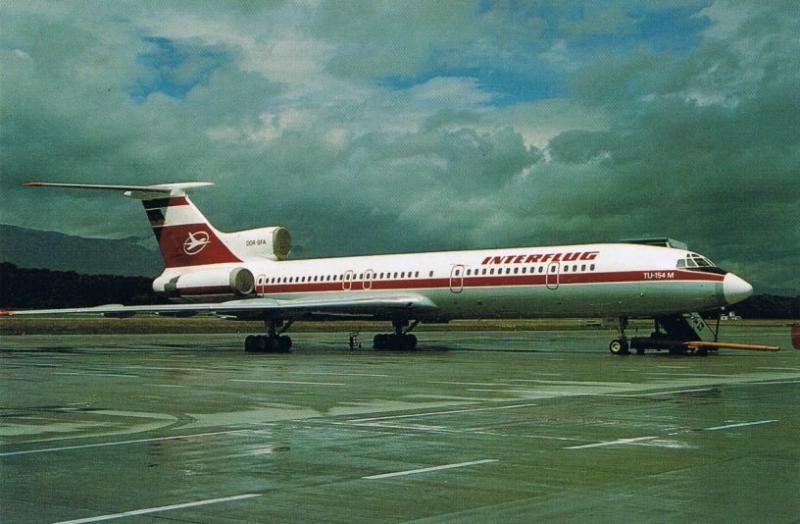 Interflug Tu-154