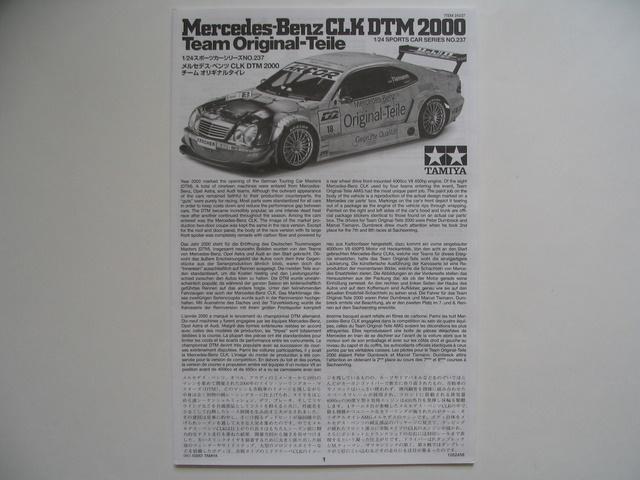 Mercedes-Benz CLK DTM 2000 Original-Teile 03