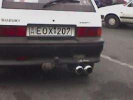 Egy igényes magyar tuningoló :-)  ( Bocs ha épp a tiéd a verda)