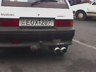 Egy igényes magyar tuningoló :-)  ( Bocs ha épp a tiéd a verda)