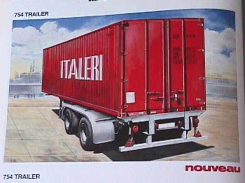 Italeri Container Trailer 1 24 NO 0754