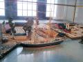 Hajógyár dioráma
