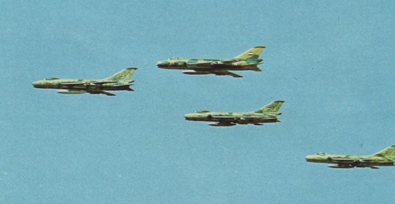 SU-7BMK EGIPCIOS EL CAIRO AÑOS 70