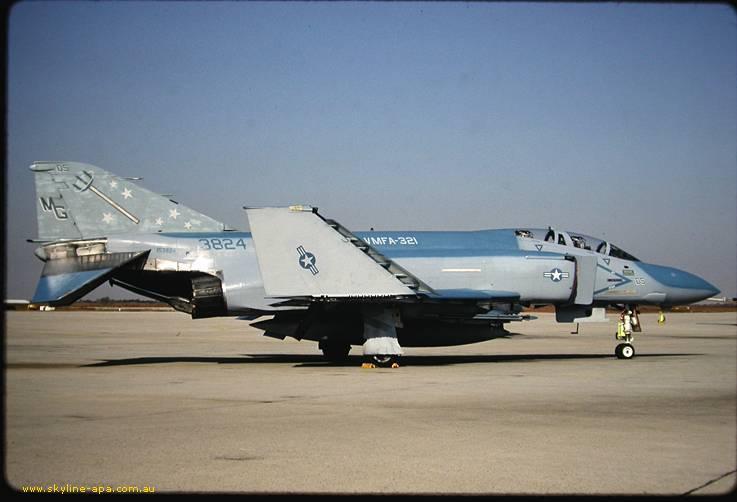 F-4S 153824 VMFA-321 MG05 1987