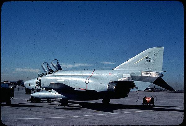 RF-4E 75-0418 Israel at Luke 1977