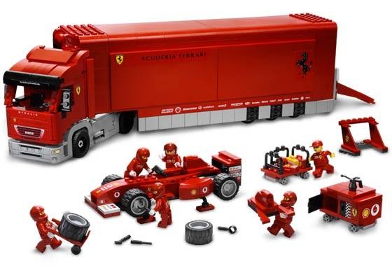 LEGO_Ferrari_team