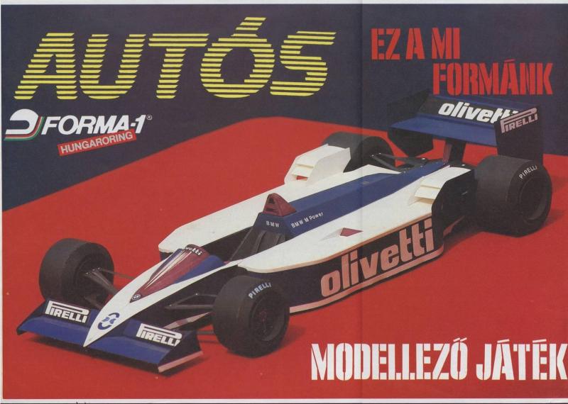 Papír Brabham BMW