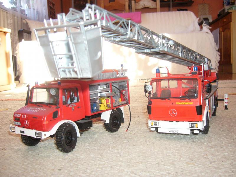 Unimog és a testvére.