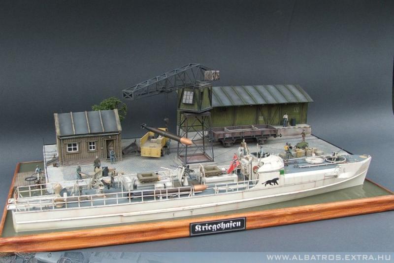 Kriegshafen dioráma 1:72