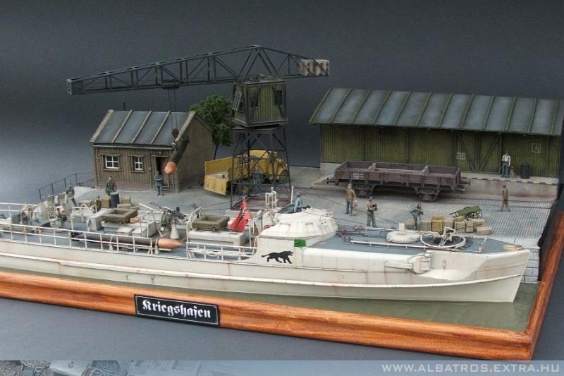 Kriegshafen dioráma 1:72