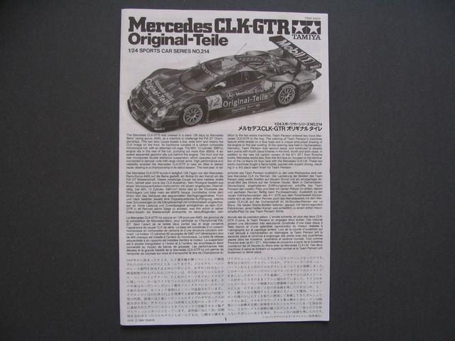 Mercedes-Benz CLK-GTR Team Original-Teile 03