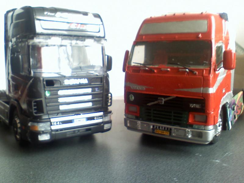 Scania and Volvo