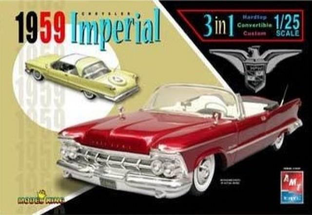 1959 Chrysler Imperial
AMT 21850
Model King limited