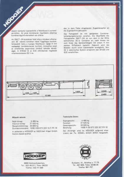 HÓDGÉP SWCT-24 2