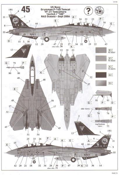 Revell F-14D Super Tomcat LF Festési 1