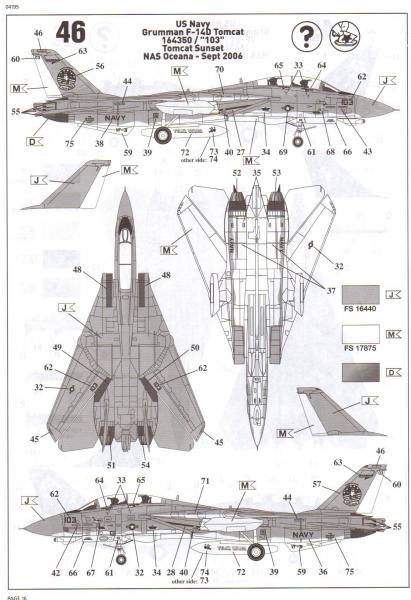 Revell F-14D Super Tomcat LF Festési 2