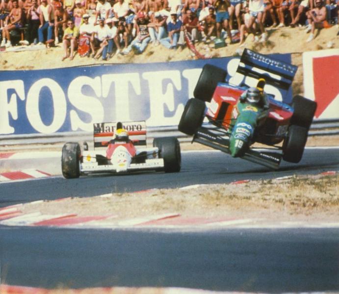 1990 Ungheria Senna Mclaren-Nannini Benetton