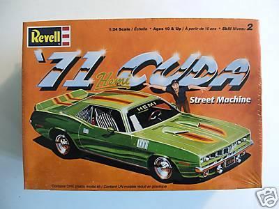 Revell 1971 Cuda Street Machine 3000 Ft