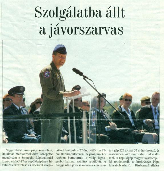 Szolgálatba állt a jávorszarvas 1