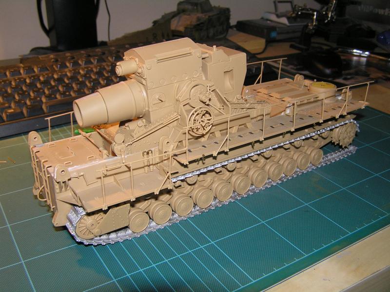 Karl mozsár 1/35 trumpeter