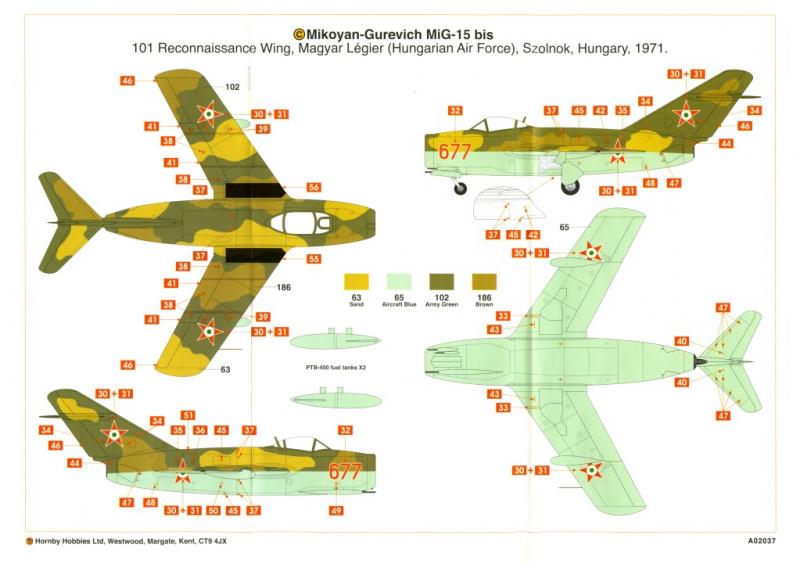 Airfix MiG-15