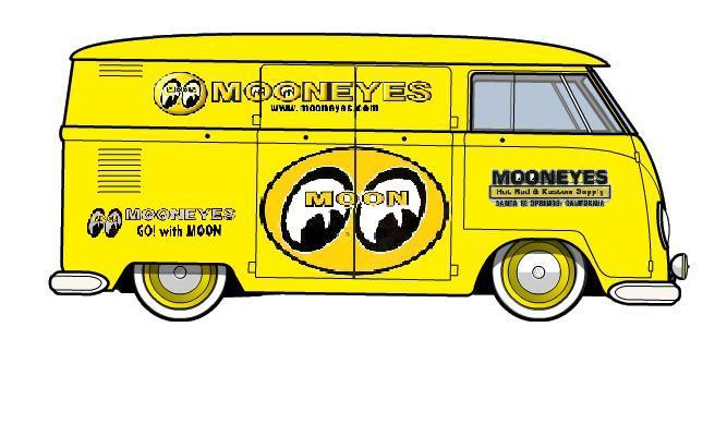 VW T1 panel van Mooneyes

A terv :)