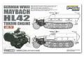 L3518_German WWII Maybach HL42 TUKRM Engine for Sdkfz.251