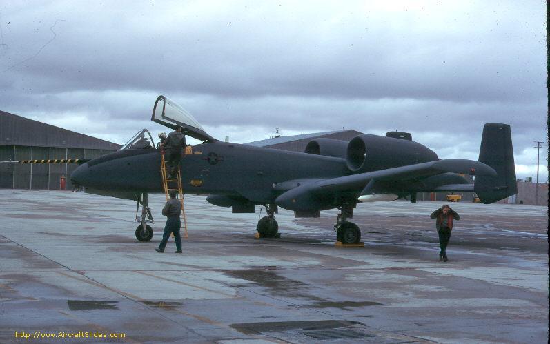 A-10A 11370 NEW CAMO EDWARDS 1974