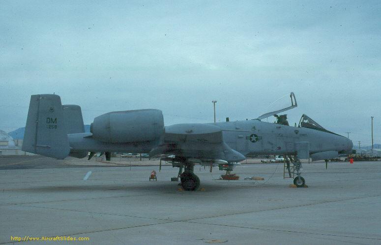 A-10A 75-258 DM 355TFW 20 APRIL 1977