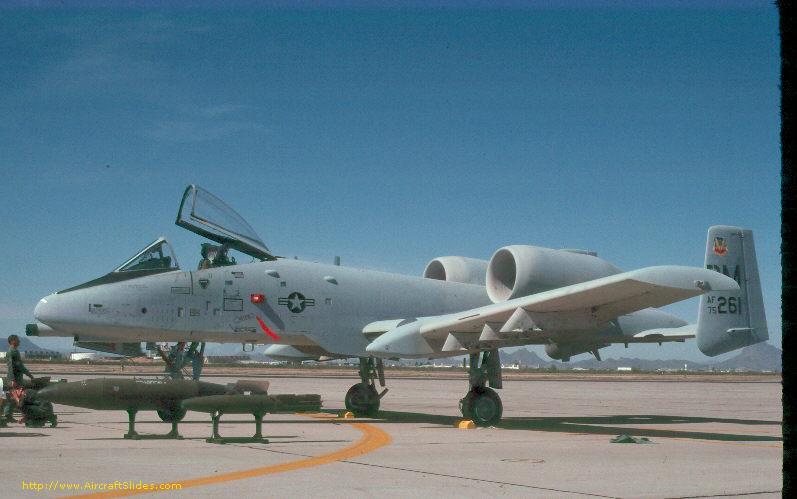A-10A 75-0261 DM 355TFW 29 MAY 1976