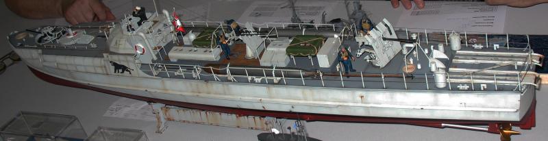 1/72-es schnellboot gyönyörű festéssel