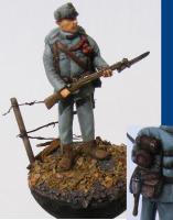 Első világháborús magyar honvéd, 1/35

Saját faragás, művészolajjal festve.