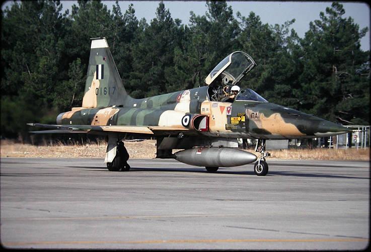 F-5A, 01617, Greek AF, 1988