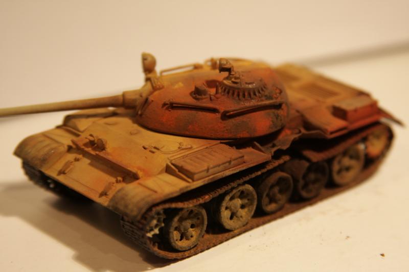 Kiégett T-55 3