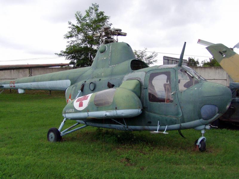 betegszállító konténeres Mi-1