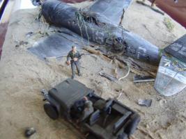 P47 Thunderbolt Beach crashed 2