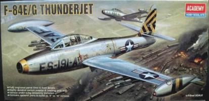 Republic F-84 Thunderjet  (e/g)
(Geri93)
