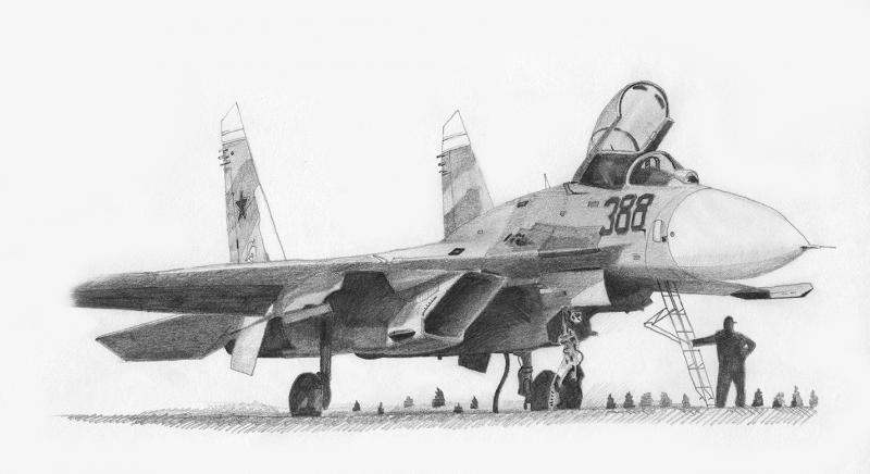 Sukhoj_Su-27_draw