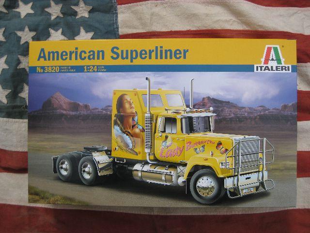 Amerikan Superliner Lady Butterfly Italeri 1;24 voor