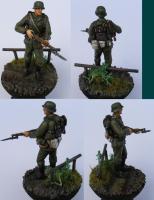 Második világháborús magyar honvéd, 1/35

Átalakított Dragon figura, művészolajjal festve