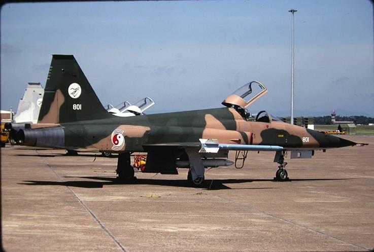 F-5E, 801, RSAF old Roundel, 1983