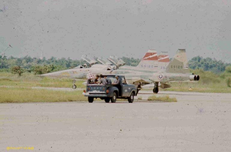 F-5A´s of Thai AF at Don Muang RTAFB in 1968 69