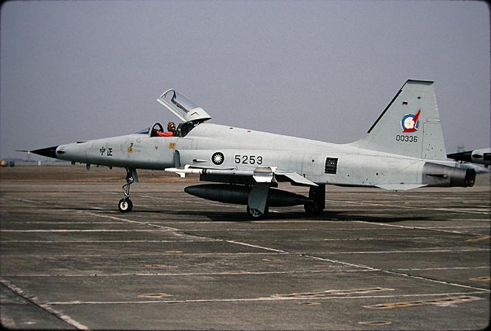 F-5E 00336, ROCAF, 1989