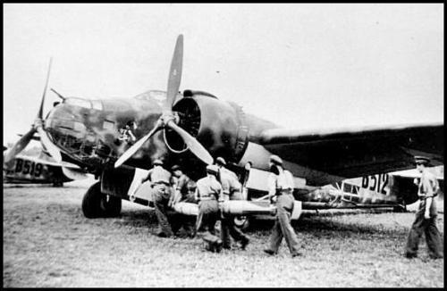 Caproni CA 135bis Bombers Loaded, 1942 (Hungary)

Serving on the Eastern front, an Italian-made bomber is being loaded with bombs by its Hungarian crew. When Italy could not supply any more ammunition, German and captured Russian bombs were used by the RHAF. 

