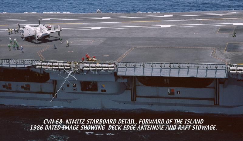 CVN68NIMITZ STRBRDETAIL1986