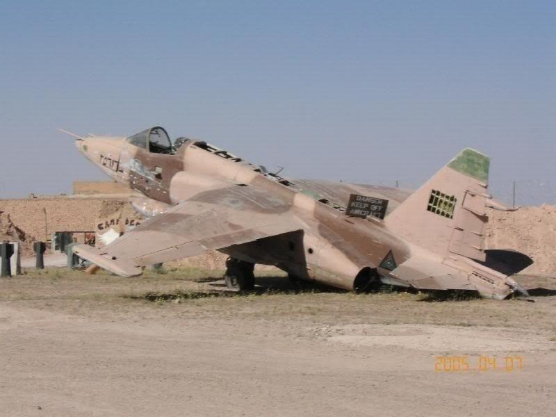 Su-25 at Al Taquaddum