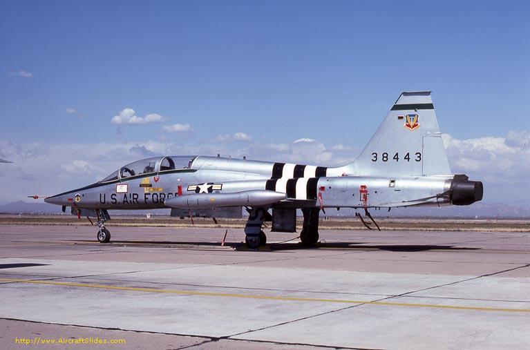 F-5B 63-8443 58 TFTW ACM mks 1976